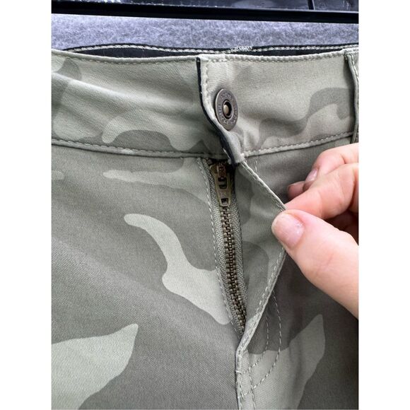 Prana Halle Sky Canyon Camouflage Joggers Size 0 - Picture 5 of 9